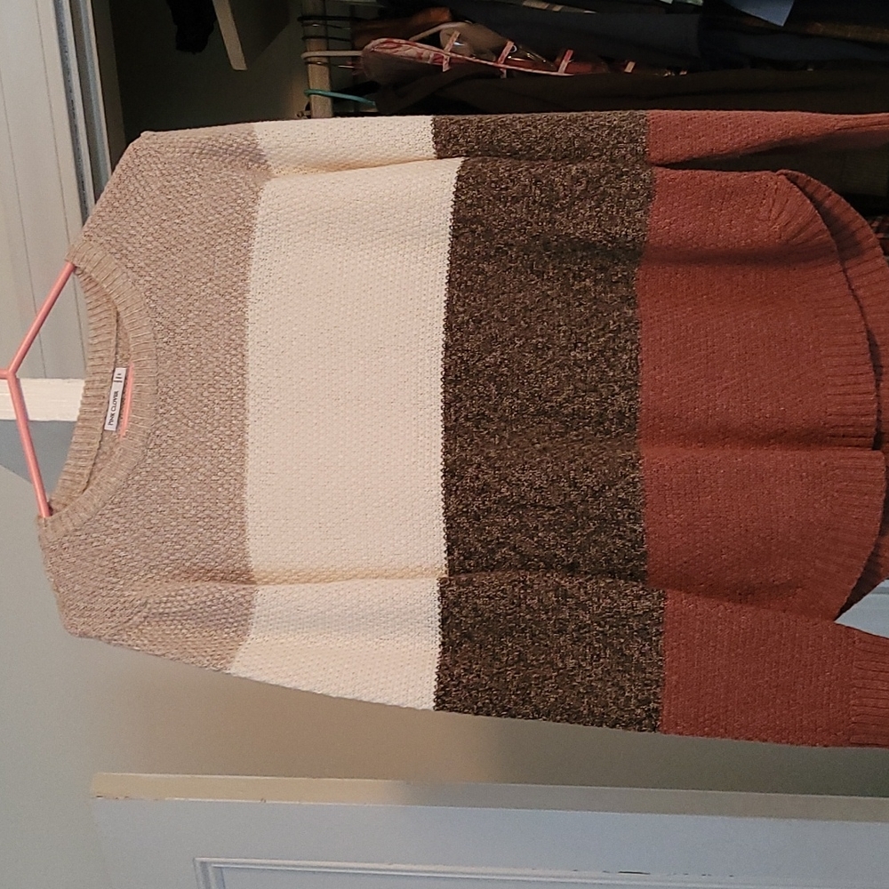 Pink Clover soft knit sweater